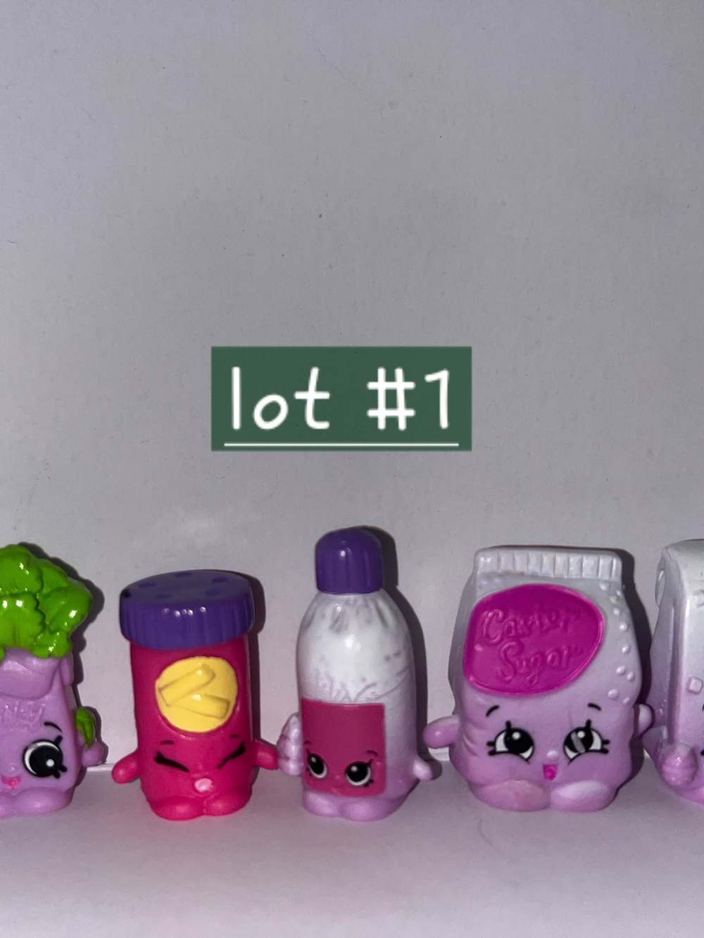 Mixed Lot Of 5 Shopkins. Lot #1